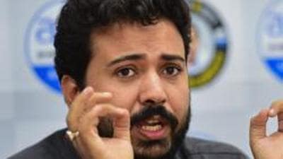 Aam Aadmi Party leader Durgesh Pathak said the biggest issue plaguing the municipal corporations is the BJP’s failure to improve sanitation in the city in the past 15 years. (PTI)