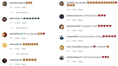 Huma's pictures got compliments from celebrities and her followers too. Patralekhaa praised Huma and commented, "Oh my George." Guneet Monga dropped fire emoticons. What do you think of Huma's six yards? (Instagram/@iamhumaq) Huma's pictures got compliments from celebrities and her followers too. Patralekhaa praised Huma and commented, "Oh my George." Guneet Monga dropped fire emoticons. What do you think of Huma's six yards? (Instagram/@iamhumaq)