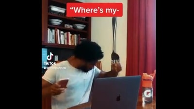 The image is taken from the viral video. (Screenshot)