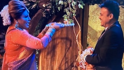 Rakhi Sawant welcomed her husband Ritesh on Bigg Boss 15. Rakhi Sawant welcomed her husband Ritesh on Bigg Boss 15. 