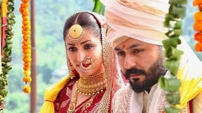 Yami Gautam married Uri director Aditya Dhar few months ago. Yami Gautam married Uri director Aditya Dhar few months ago.