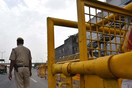 Police said they have detained Narayani Sena secretary Amit Mishra in Mathura Kotwali, while the outfit claimed its national president Manish Yadav has been detained in Lucknow.(Representative Image/HT File)