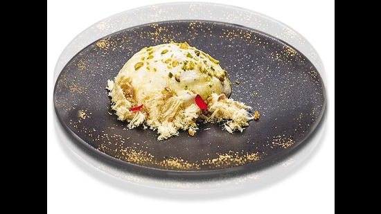 The Trèsind menu still has a version of Daulat Ki Chaat as homage to Manish, but Himanshu has finally found his own voice The Trèsind menu still has a version of Daulat Ki Chaat as homage to Manish, but Himanshu has finally found his own voice