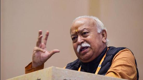 RSS chief Mohan Bhagwat said Sangh is a group with a family atmosphere. (PTI) RSS chief Mohan Bhagwat said Sangh is a group with a family atmosphere. (PTI)