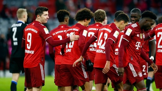 Bundesliga: Bayern stay top with win over Bielefeld courtesy of Sane goal(REUTERS)