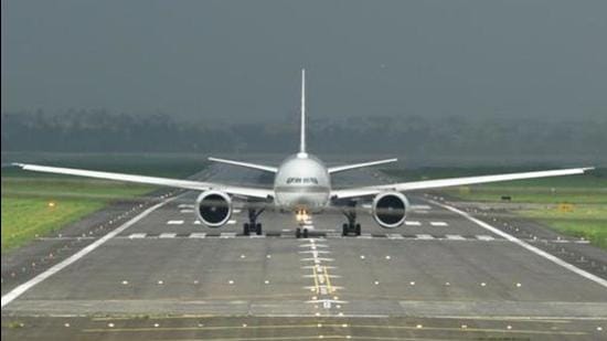 Currently, Indians are flying to and from India under air bubble arrangements that allow passengers of two countries to fly with some restrictions. (HT PHOTO.)