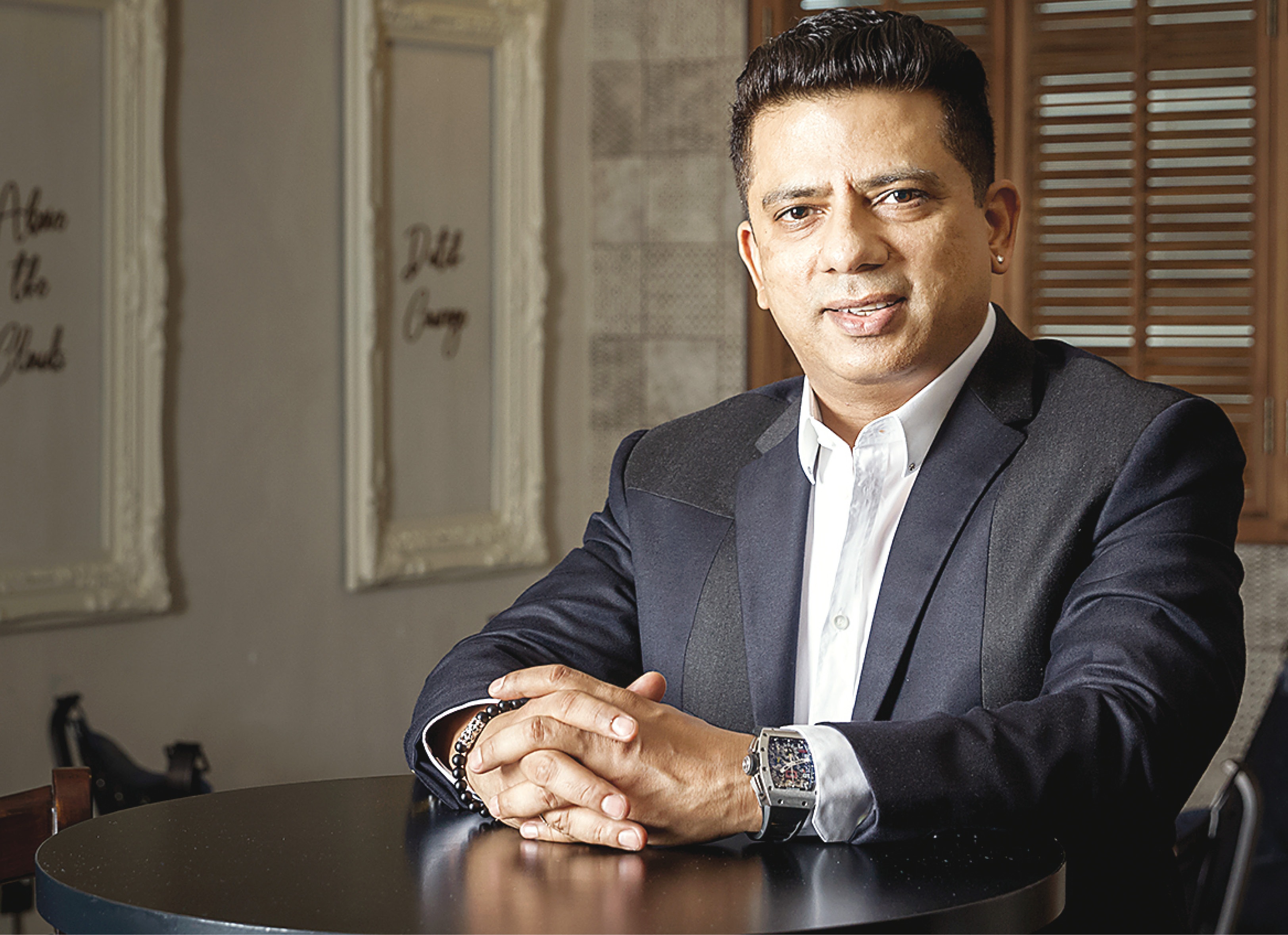 Bhupender Nath, a wealthy entrepreneur, took a chance on Himanshu and has been incredibly supportive, giving the chef the freedom to emerge as a global star Bhupender Nath, a wealthy entrepreneur, took a chance on Himanshu and has been incredibly supportive, giving the chef the freedom to emerge as a global star