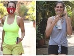 If you are looking for some exercise and workout fashion inspiration to start your week, worry not because Malaika Arora and Kubbra Sait's latest gym outing will do it for you. The two stars were snapped outside Malaika's yoga studio in Mumbai today, November 29, and looked ready to indulge in a rigorous session. We are taking tips!