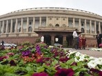 The winter session of Parliament began on Monday and the Farm Law Repeal Bill was taken up on the first day.(Sonu Mehta/HT Photo)