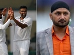 R Ashwin has pushed Harbhajan Singh down to No. 4 in India's leading Test wicket's list. (BCCI/Getty) R Ashwin has pushed Harbhajan Singh down to No. 4 in India's leading Test wicket's list. (BCCI/Getty)