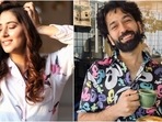 Bade Achhe Lagte Hain 2 actor Disha Parmar delighted netizens today by dropping adorable photos of herself relaxing in her home. She wore chic printed loungewear set for the click, and her photos even got a reaction from co-stars Nakuul Mehta and Alefia Kapadia.(Instagram)