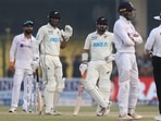 New Zealand successfully played for time. (BlackCaps/Twitter) New Zealand successfully played for time. (BlackCaps/Twitter)