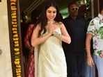 Sara Ali Khan pulled at the song launch of Atrangi Re.