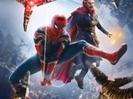 Spider-Man: No Way Home stars Tom Holland with Benedict Cumberbatch. Spider-Man: No Way Home stars Tom Holland with Benedict Cumberbatch.