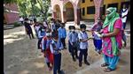 Schools have to follow all Covid-19 guidelines, officials said. (HT archive) Schools have to follow all Covid-19 guidelines, officials said. (HT archive)