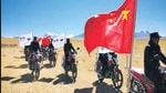 One such report in Tibetan from August 2019 was on border patrols and propaganda activities at Geru village in Shigatse prefecture, bordering India’s Sikkim state. (HT Photo) One such report in Tibetan from August 2019 was on border patrols and propaganda activities at Geru village in Shigatse prefecture, bordering India’s Sikkim state. (HT Photo)