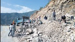 Although the state government has not conducted any survey of such sinking villages, locals say impact of road construction can be seen in villages on steep slopes (File Photo) Although the state government has not conducted any survey of such sinking villages, locals say impact of road construction can be seen in villages on steep slopes (File Photo)