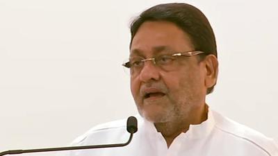 A file photo of Maharashtra minister Nawab Malik in Mumbai. (ANI)