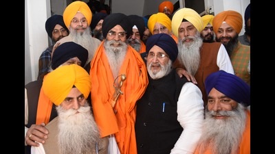 Once again, the SGPC chief’s post has gone to Punjab’s Doaba region. Harjinder Singh Dhami is an SGPC member from Sham Chaurasi segment and hails from Piplan Wala village in Hoshiarpur district. Jagir Kaur belongs to Begowal town in Kapurthala district. (HT PHoto) Once again, the SGPC chief’s post has gone to Punjab’s Doaba region. Harjinder Singh Dhami is an SGPC member from Sham Chaurasi segment and hails from Piplan Wala village in Hoshiarpur district. Jagir Kaur belongs to Begowal town in Kapurthala district. (HT PHoto)