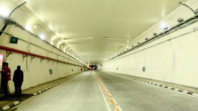 The Border Roads Organisation has written to the Himachal Pradesh government to upgrade security of the all-weather tunnel located at a height of 10,171 feet, connecting Manali to Lahaul-Spiti valley. (HT file photo) The Border Roads Organisation has written to the Himachal Pradesh government to upgrade security of the all-weather tunnel located at a height of 10,171 feet, connecting Manali to Lahaul-Spiti valley. (HT file photo)