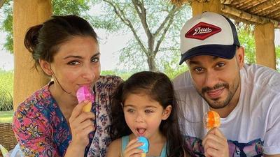 Soha Ali Khan says her daughter is okay with all the attention that she gets Soha Ali Khan says her daughter is okay with all the attention that she gets