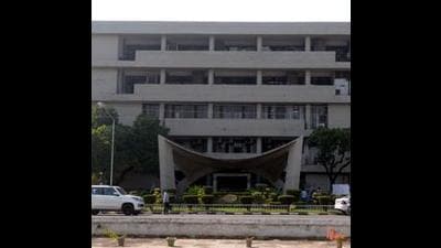 Days after his election to senate was declared ineligible by PU vice-chancellor Raj Kumar, Tarun Ghai, a college teacher, started a protest outside his office on the university campus in Chandigarh. (HT File Photo/ Representational image)