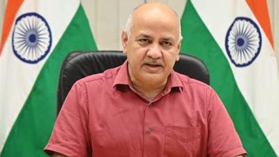 Sisodia asked Punjab CM Channi to tell the people about the work done in schools in Punjab with respect to results, teacher training, and infrastructure. (HT Photo) Sisodia asked Punjab CM Channi to tell the people about the work done in schools in Punjab with respect to results, teacher training, and infrastructure. (HT Photo)