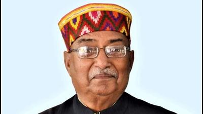 Former MLA Shiv Kumar was the founder of Rotary Eye Hospital, Maranda near Palampur, an old-age home and several schools. (HT File Photo)