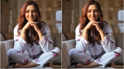 Disha often shares snippets from her daily life with her Instagram family. From sharing fashionable looks to travel diaries and even romantic moments with her husband, Rahul Vaidya, the television actor does it all. On November 29, Monday, Disha posted several photos where she chilled like a villain in a comfy loungewear fit. (Instagram/dishaparmar )