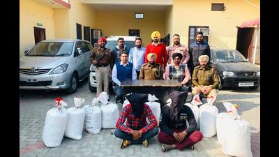 Acting on a tip off, the two brothers were arrested with 220kg poppy husk. (Representative Image/HT File) Acting on a tip off, the two brothers were arrested with 220kg poppy husk. (Representative Image/HT File)