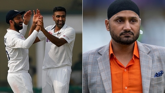 R Ashwin has pushed Harbhajan Singh down to No. 4 in India's leading Test wicket's list. (BCCI/Getty) R Ashwin has pushed Harbhajan Singh down to No. 4 in India's leading Test wicket's list. (BCCI/Getty)