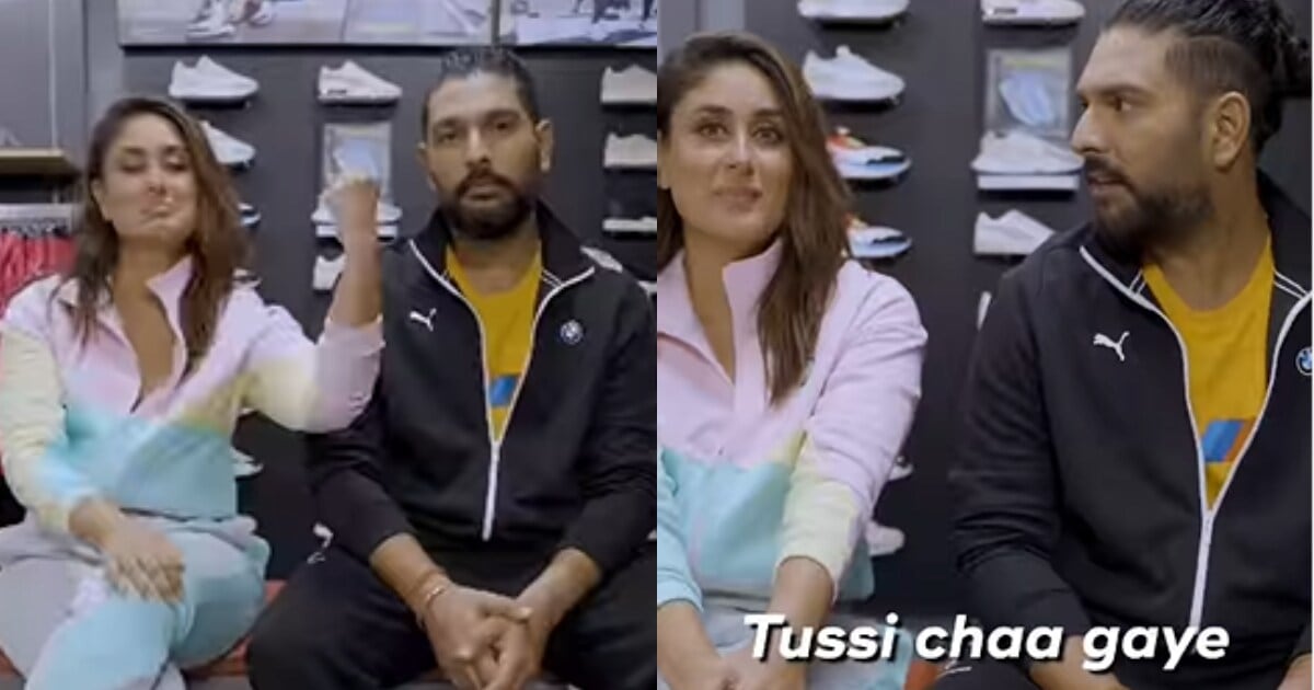 Kareena Kapoor and Yuvraj Singh took on the ‘your accent is so sexy’ trend. Kareena Kapoor and Yuvraj Singh took on the ‘your accent is so sexy’ trend. 