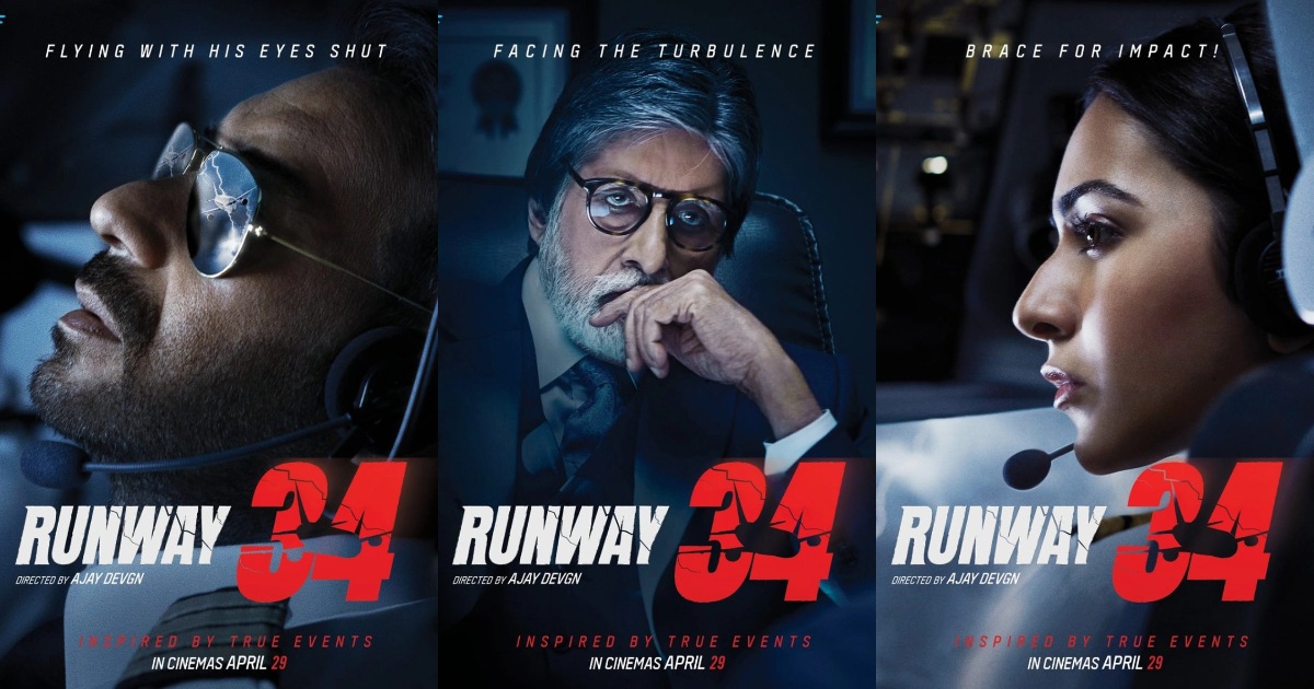 New posters of Runway 34.