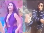 Alia Bhatt and Ranveer Singh at a Delhi wedding. Alia Bhatt and Ranveer Singh at a Delhi wedding.
