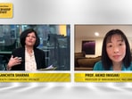 Immunologist Dr Akiko Iwasaki speaks on Hindustan Times Leadership Summit on Tuesday. Immunologist Dr Akiko Iwasaki speaks on Hindustan Times Leadership Summit on Tuesday.