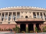 The 12 MPs of opposition parties will sit on protest in front of the Mahatma Gandhi’s statue.(HT_PRINT) The 12 MPs of opposition parties will sit on protest in front of the Mahatma Gandhi’s statue.(HT_PRINT)