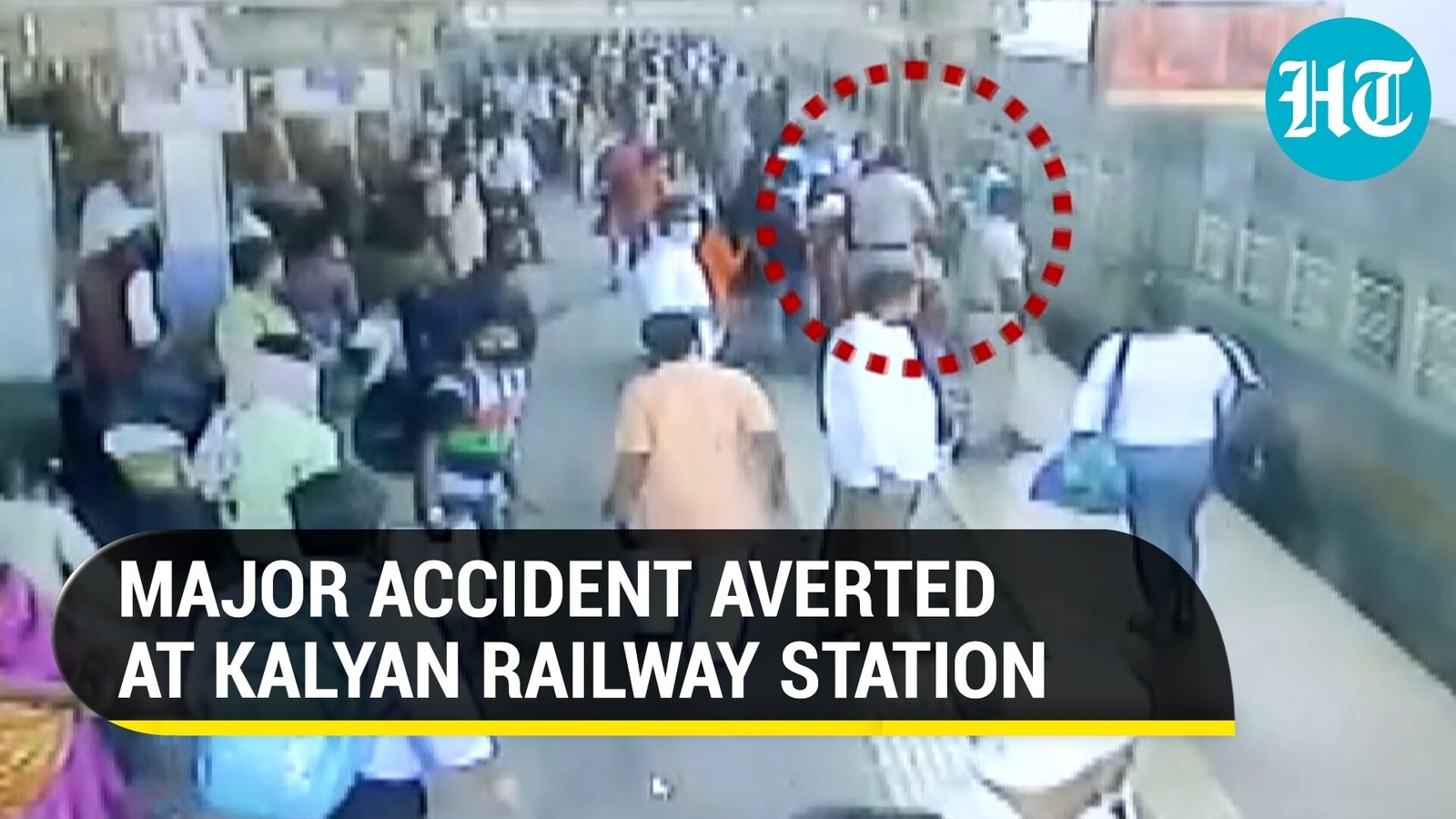 Watch: Alert RPF personnel saves woman commuter from falling under ...