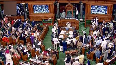 Union law and justice minister Kiren Rijiju is scheduled to introduce the High Court and Supreme Court Judges (Salaries and Conditions of Service) Amendment Bill in the Lok Sabha. (PTI Photo)