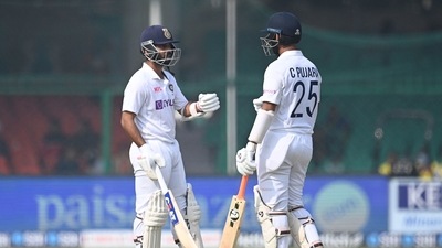 IND vs NZ: 'Even a tail ender can get a 50 once in 15-20 innings': Ex-India player Dodda Ganesh takes a dig at senior pro, says 'enough is enough' (TWITTER) IND vs NZ: 'Even a tail ender can get a 50 once in 15-20 innings': Ex-India player Dodda Ganesh takes a dig at senior pro, says 'enough is enough' (TWITTER)