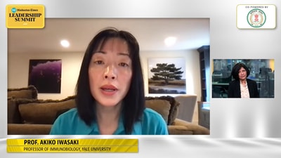Dr Akiko Iwasaki pointed out that mask wearing was not encouraged during the initial stage of the Covid-19, and implementation of these measures “was less desirable in early days.” “Then, there are hesitancies around different vaccines. Mandatory vaccinations very important to contain the virus,” Dr Iwasaki added. 