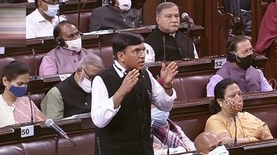 “No case of Omicron Covid-19 variant has been reported in India so far,” Union health minister Mansukh Mandaviya said. (PTI)
