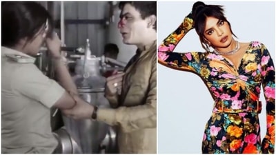 Priyanka Chopra was inconsolable after accidentally hitting Manav Kaul during Jai Gangaajal. Priyanka Chopra was inconsolable after accidentally hitting Manav Kaul during Jai Gangaajal.