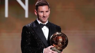 Lionel Messi and Alexia Putellas win Ballon d’Or awards (REUTERS)