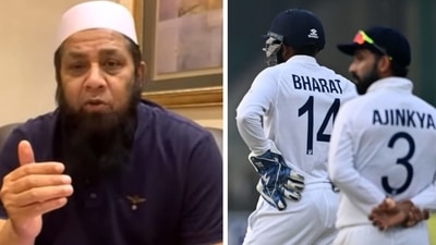 IND vs NZ: 'Match should've finished within 2 sessions': Inzamam-ul-Haq shocked; says 'didn't think NZ would bat through Day 5' vs India (HT COLLAGE) IND vs NZ: 'Match should've finished within 2 sessions': Inzamam-ul-Haq shocked; says 'didn't think NZ would bat through Day 5' vs India (HT COLLAGE)