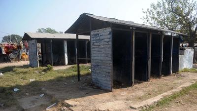 State of wards: Toilet blocks in a dilapidated condition at Adarsh Colony in Ward 24, Chandigarh. (Ravi Kumar/HT) State of wards: Toilet blocks in a dilapidated condition at Adarsh Colony in Ward 24, Chandigarh. (Ravi Kumar/HT)