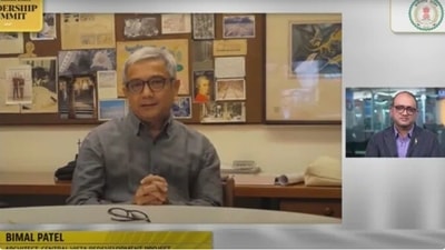 Architect Bimal Patel speaks to Hindustan Times Editor-in-Chief R Sukumar on HTLS 2021. Architect Bimal Patel speaks to Hindustan Times Editor-in-Chief R Sukumar on HTLS 2021.