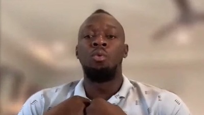 Usain Bolt's love for cricket began at an early age.&nbsp; (HTLS 2021)