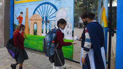 Primary schools were slated to open on December 1, but BMC postponed it. (Hindustan Times)