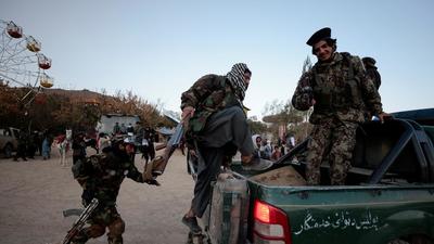 The Taliban leadership directed members of surrendering Afghan National Security Forces (ANSF) units to register with them to receive a letter guaranteeing their safety. (REUTERS) The Taliban leadership directed members of surrendering Afghan National Security Forces (ANSF) units to register with them to receive a letter guaranteeing their safety. (REUTERS)