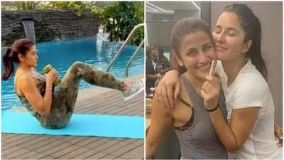 Katrina Kaif's trainer Yasmin Karachiwala drops 5 super-effective Abs Workout in new video: Watch Katrina Kaif's trainer Yasmin Karachiwala drops 5 super-effective Abs Workout in new video: Watch
